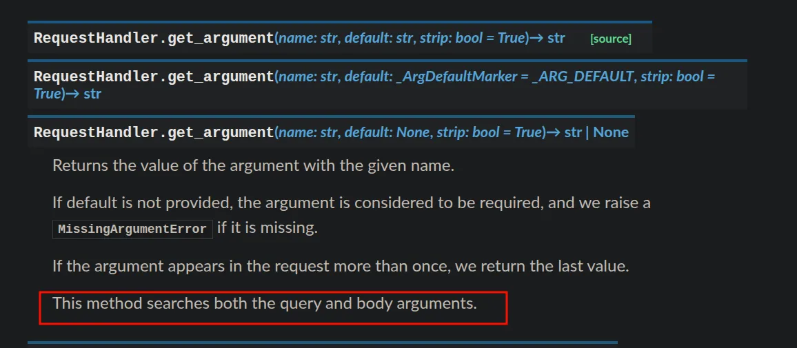 both query and body parameters are considered image