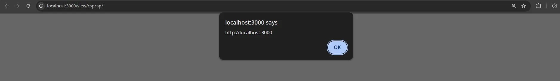 show the alert(1)