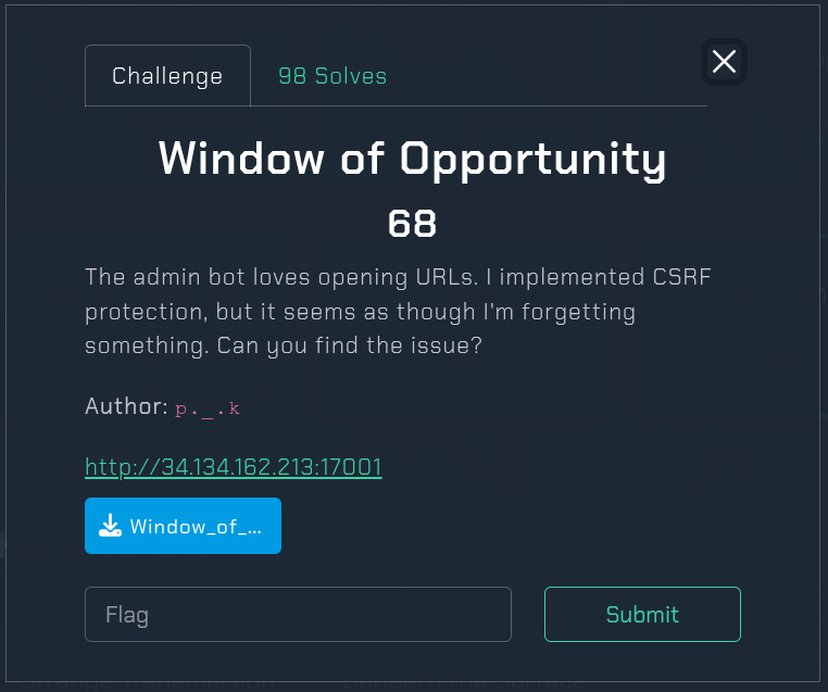 challenge description